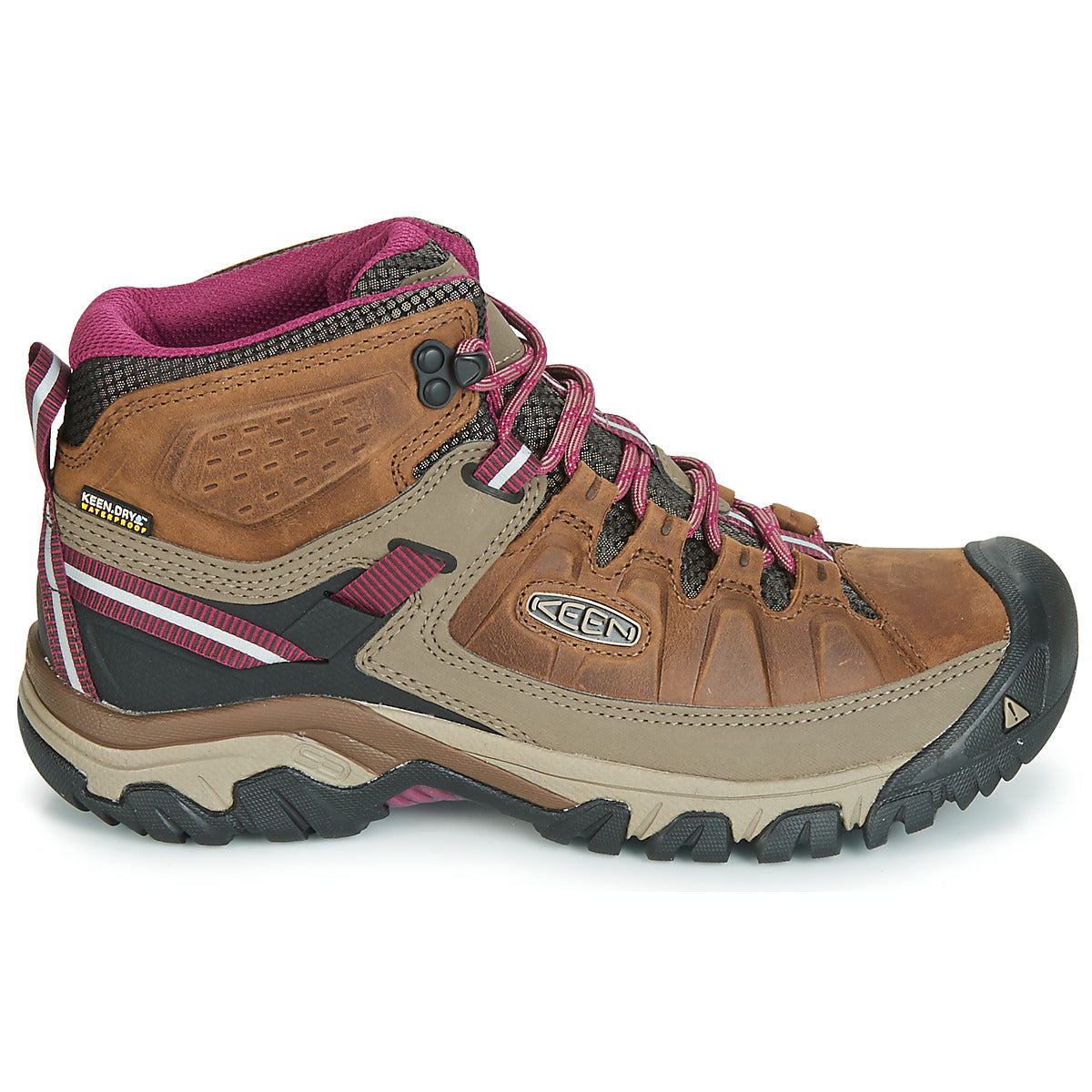 Scarpe da trekking Donna Keen  TARGHEE III MID WP  Marrone