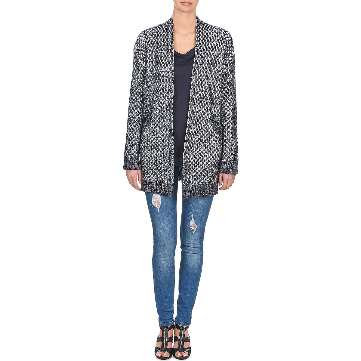 Gilet / Cardigan Donna Kookaï  CHINIA  Blu