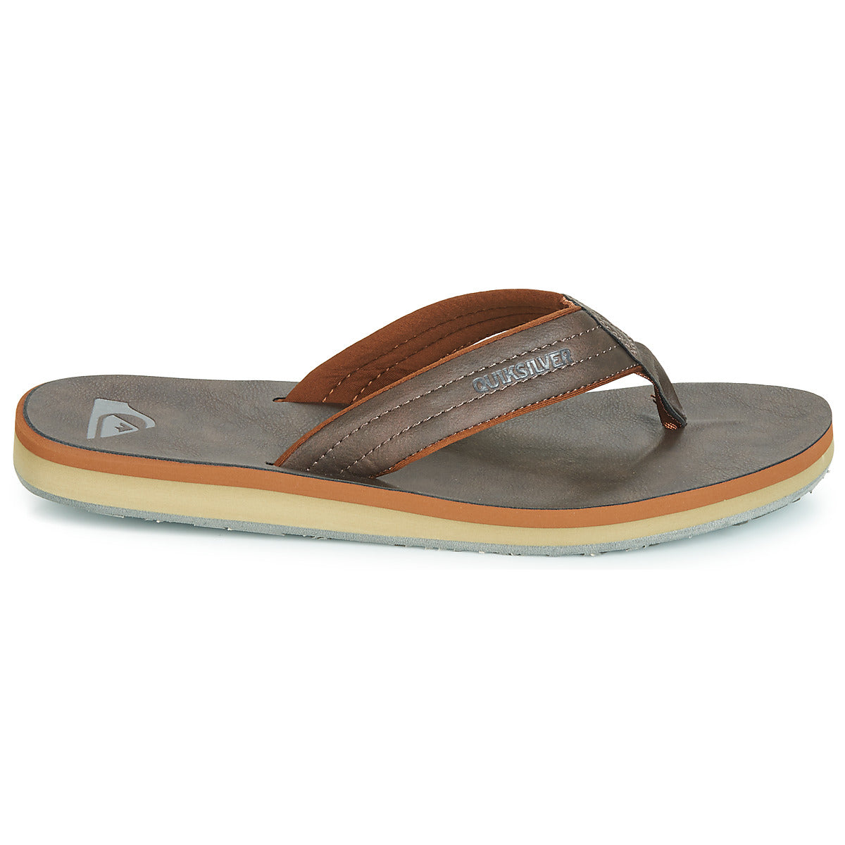 Infradito Uomo Quiksilver  CARVER NUBUCK M SNDL CTK1  Marrone