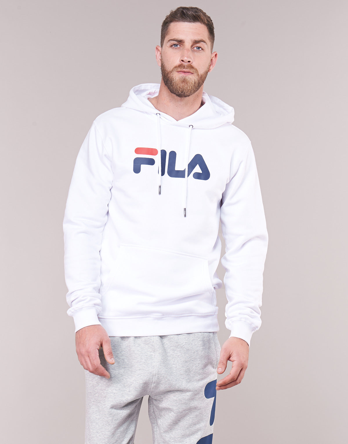 Felpa Uomo Fila  PURE Hoody  Bianco