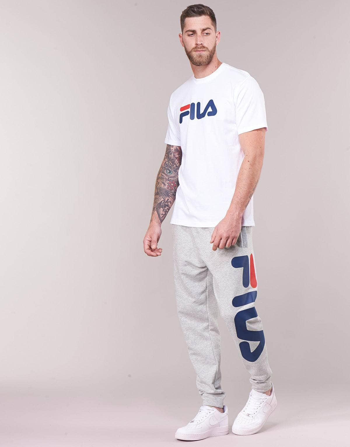 T-shirt Uomo Fila  BELLANO  Bianco