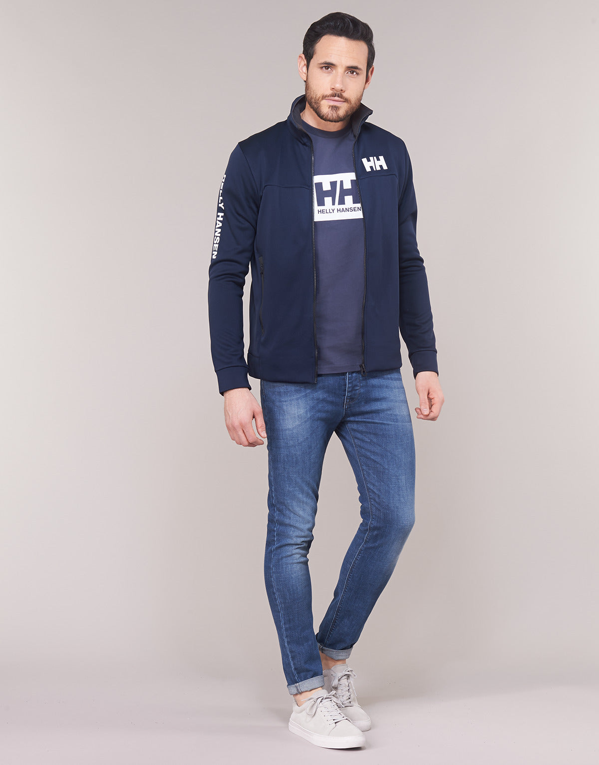 Giubbotto Uomo Helly Hansen  HP FLEECE JACKET  Blu