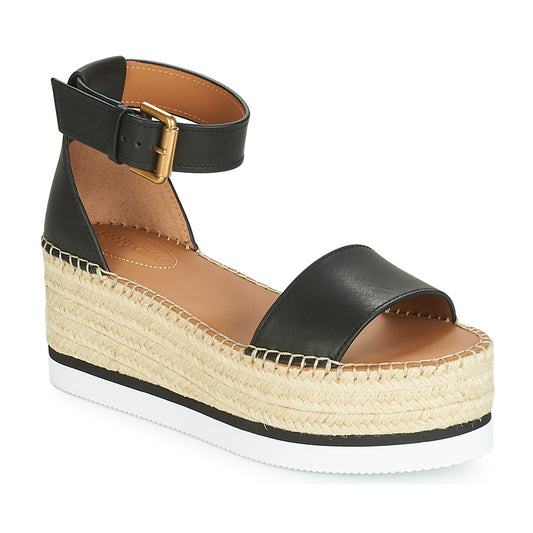 Scarpe Espadrillas Donna See by Chloé  SB32201A  Nero