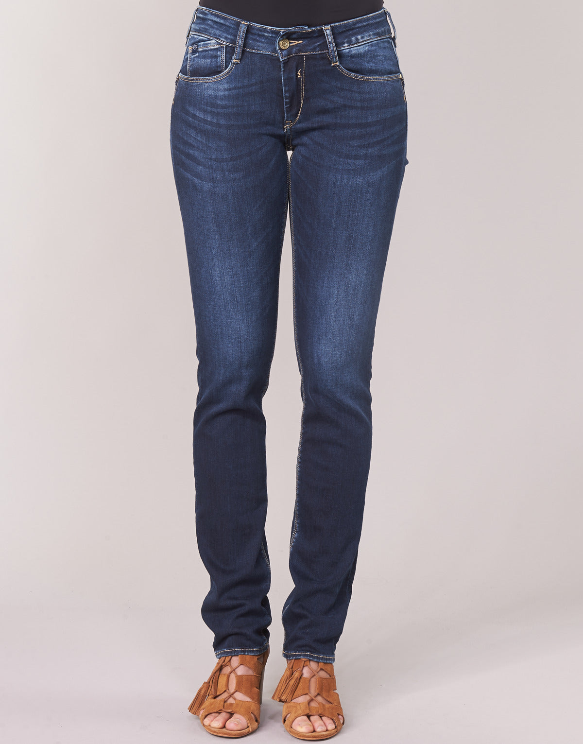 Jeans Donna Le Temps des Cerises  PULP REGULAR  Blu