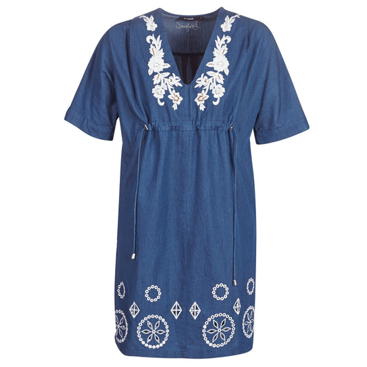 Abito corto Donna Desigual  ELECTRA  Blu