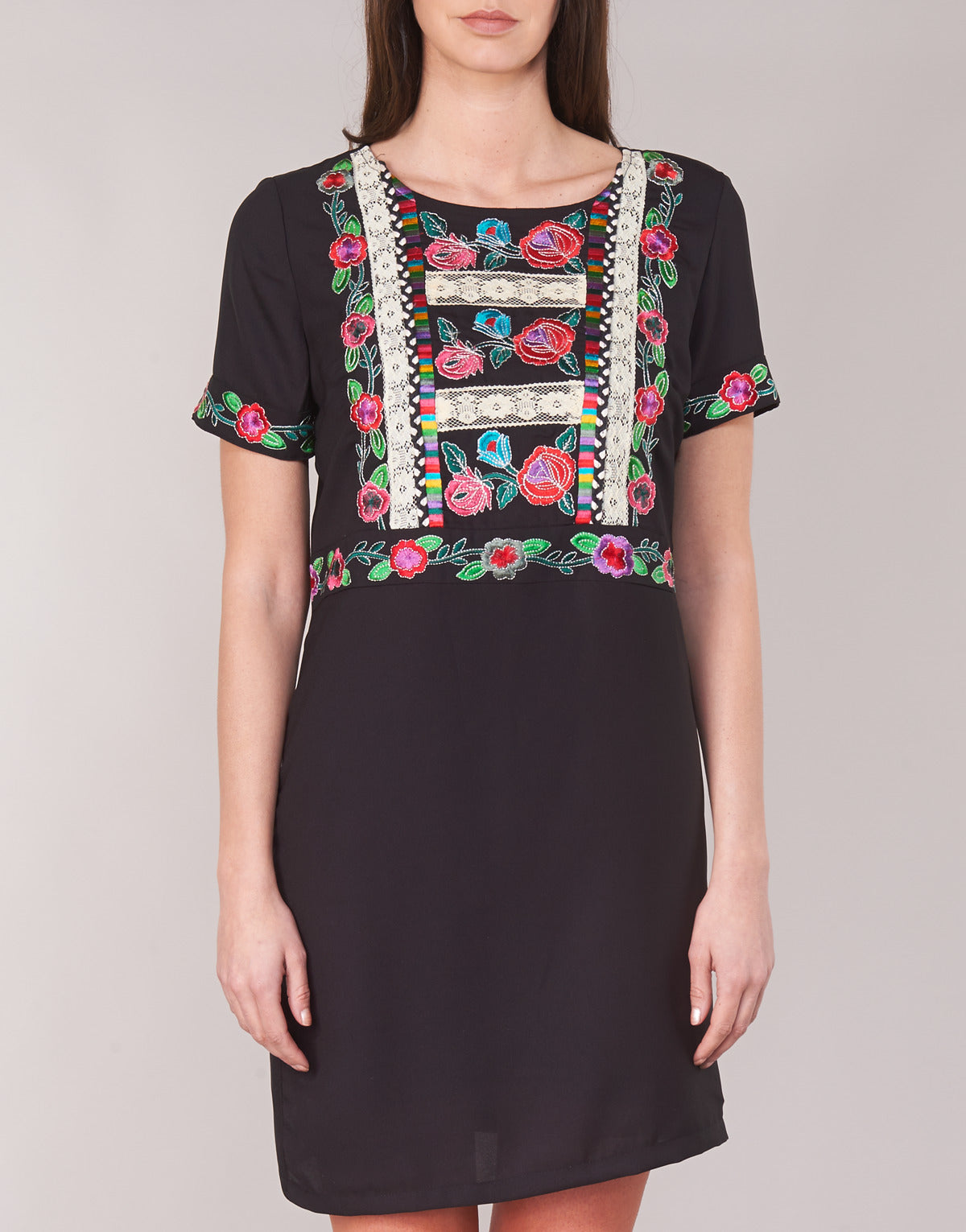 Abito corto Donna Desigual  TRALEE  Nero