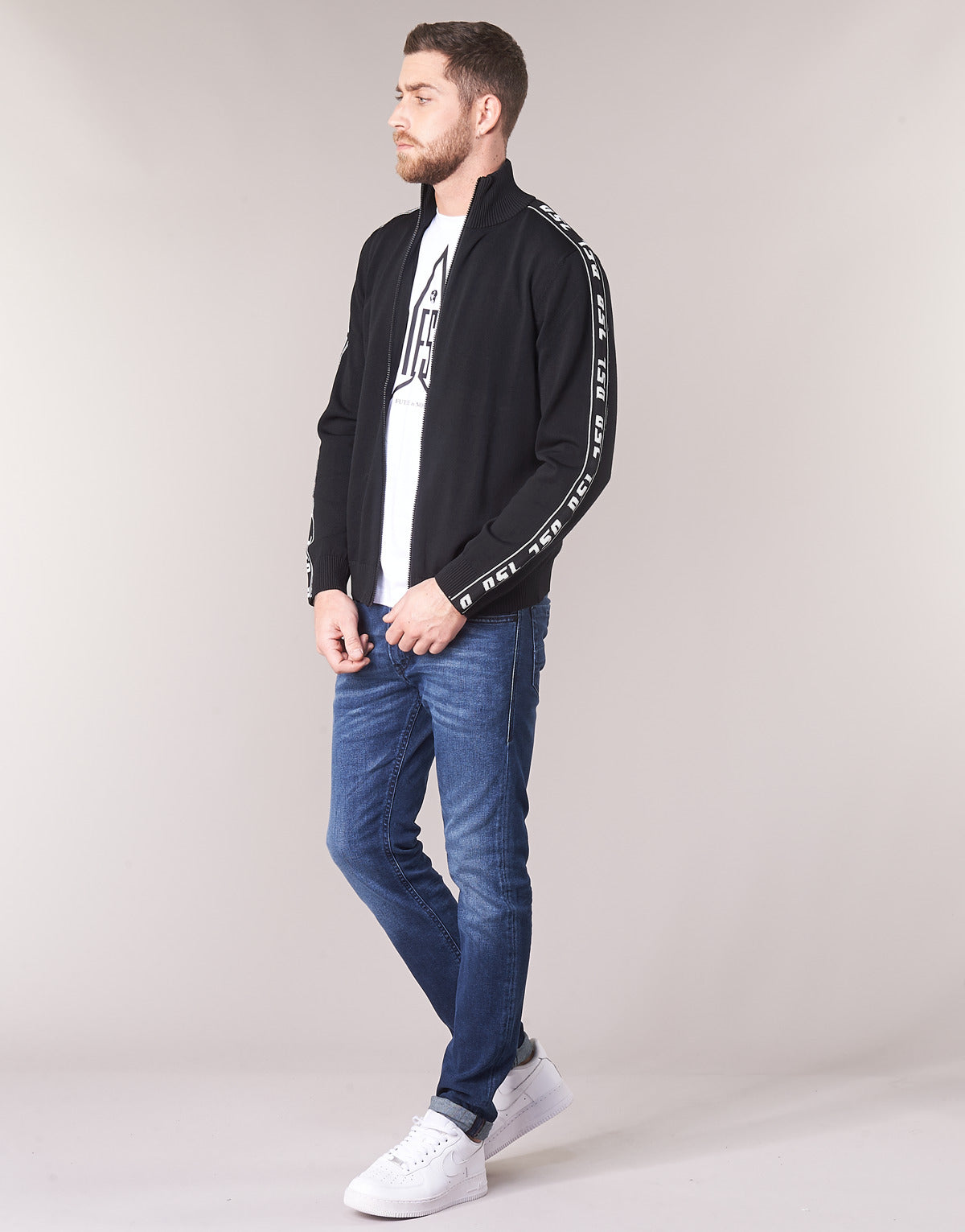 Gilet / Cardigan Uomo Diesel  K KER A  Nero