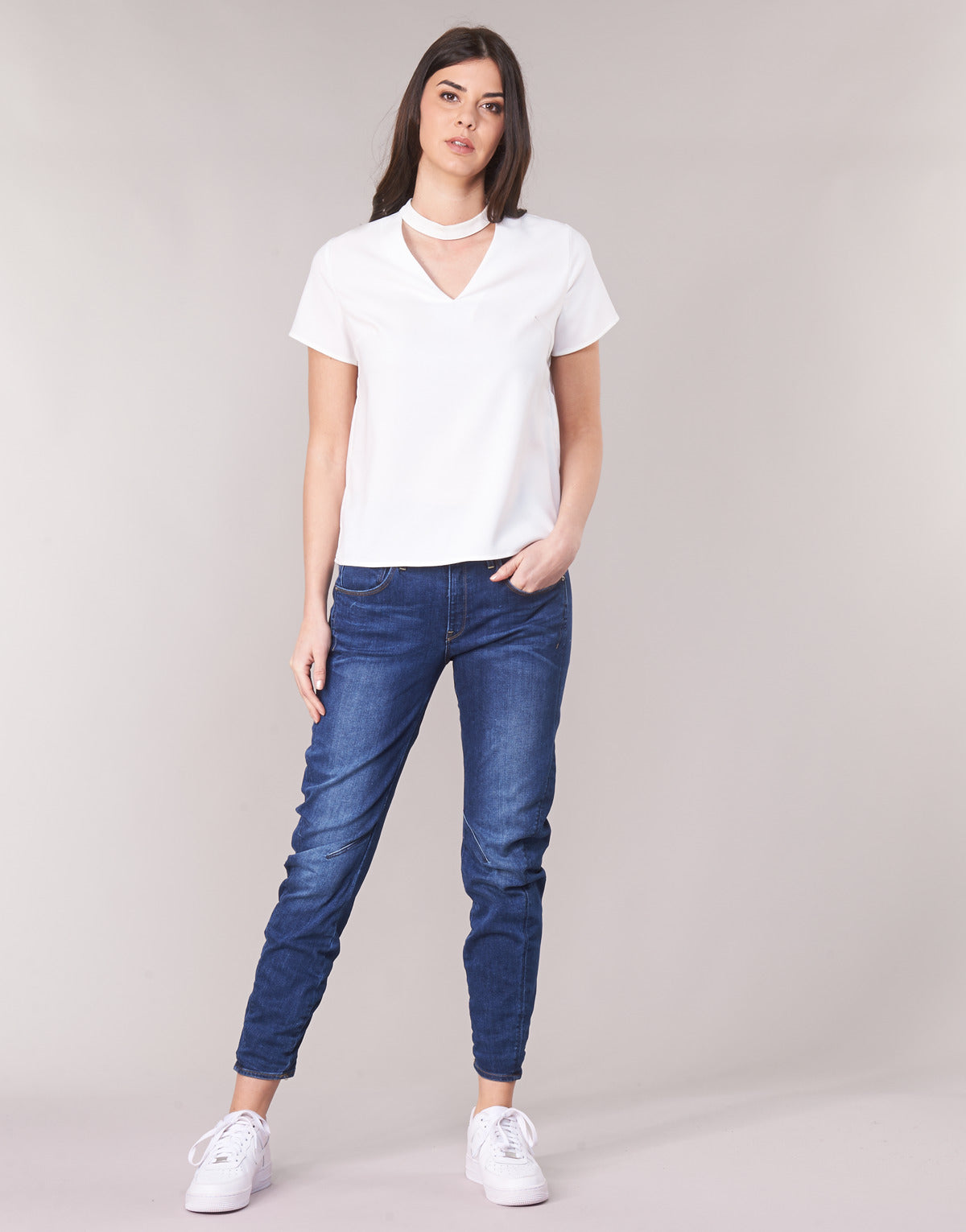 Jeans boyfriend Donna G-Star Raw  ARC 3D LOW BOYFRIEND  Blu