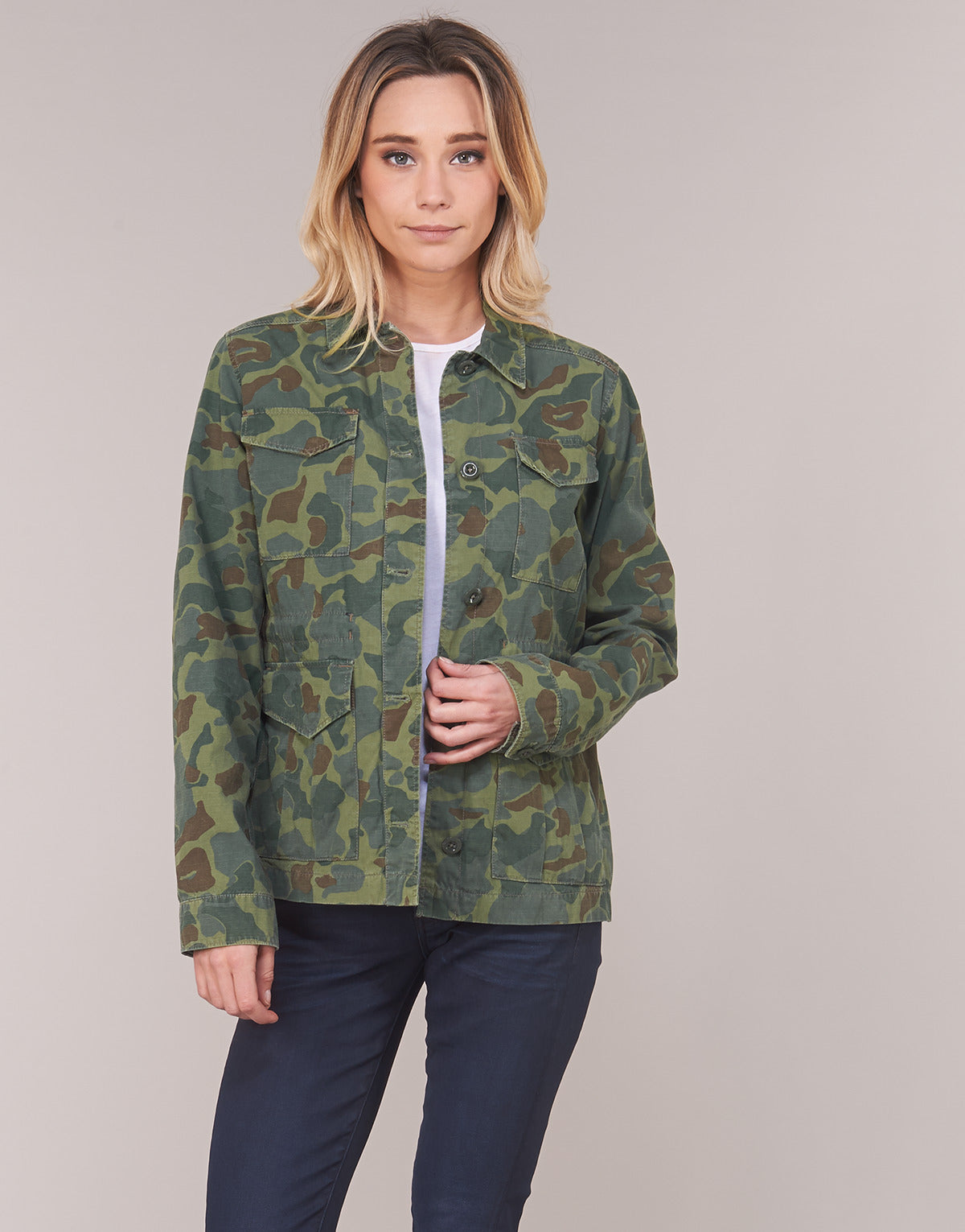 Giubbotto Donna G-Star Raw  ROVIC AO FIELD OVERSHIRT  Verde