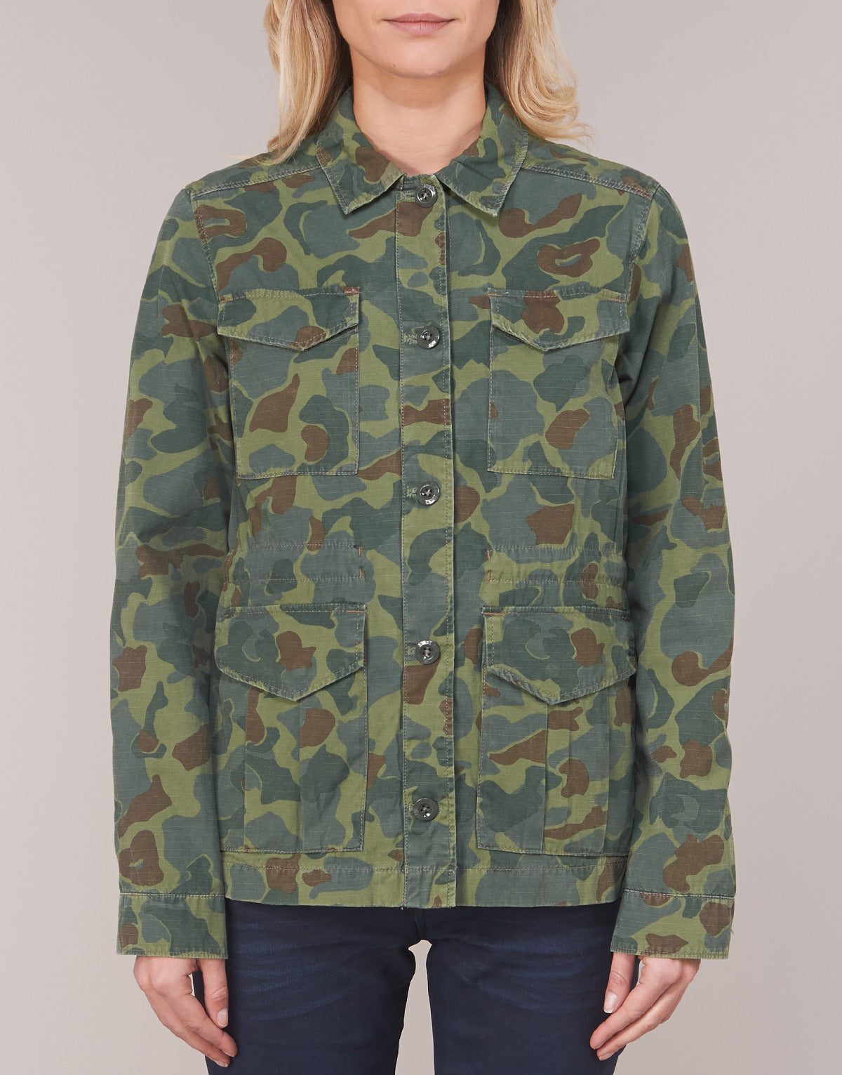 Giubbotto Donna G-Star Raw  ROVIC AO FIELD OVERSHIRT  Verde