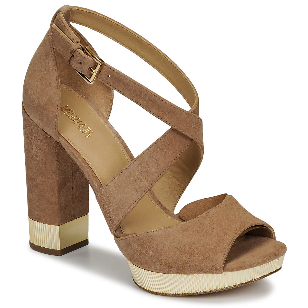 Sandali Donna MICHAEL Michael Kors  VALERIE PLATFORM  Kaki