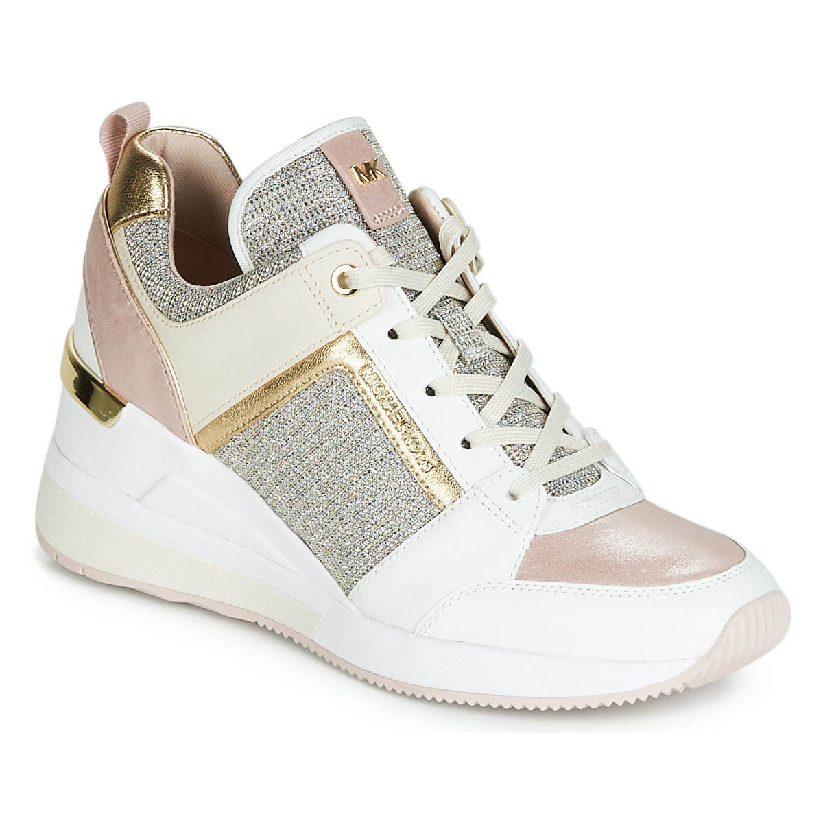 Sneakers alte Donna MICHAEL Michael Kors  GEORGIE  Bianco