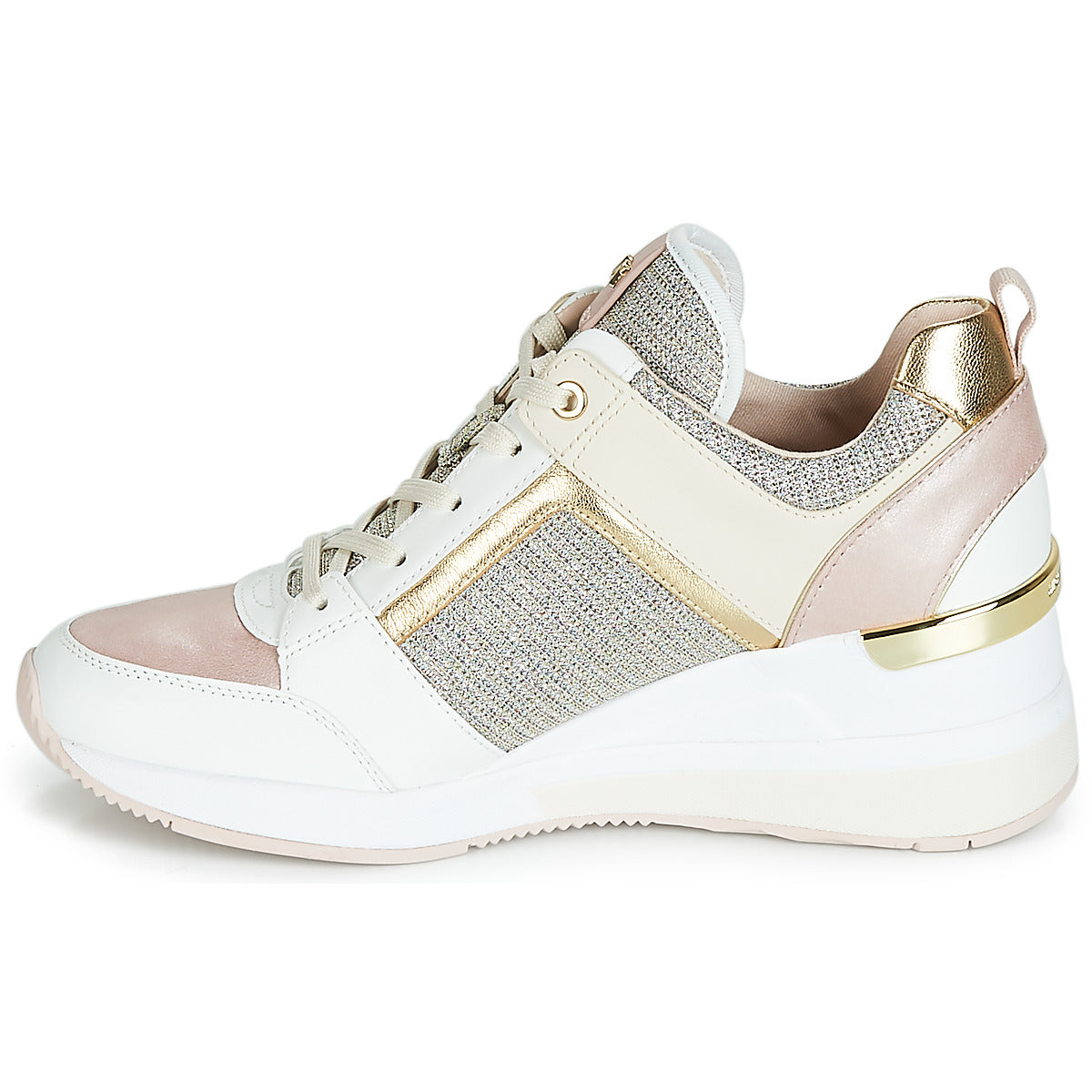 Sneakers alte Donna MICHAEL Michael Kors  GEORGIE  Bianco