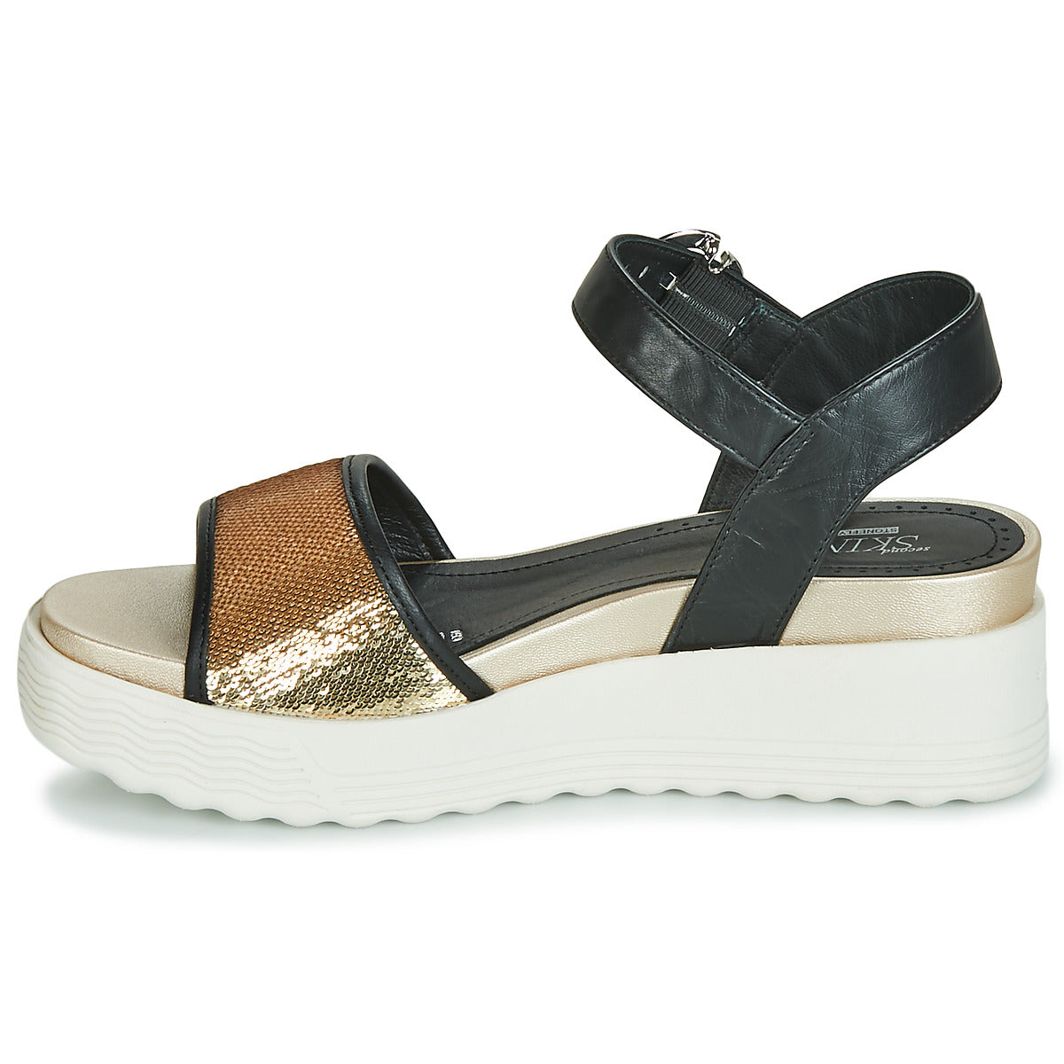 Sandali Donna Stonefly  PARKY 3 NAPPA/PAILETTES  Nero