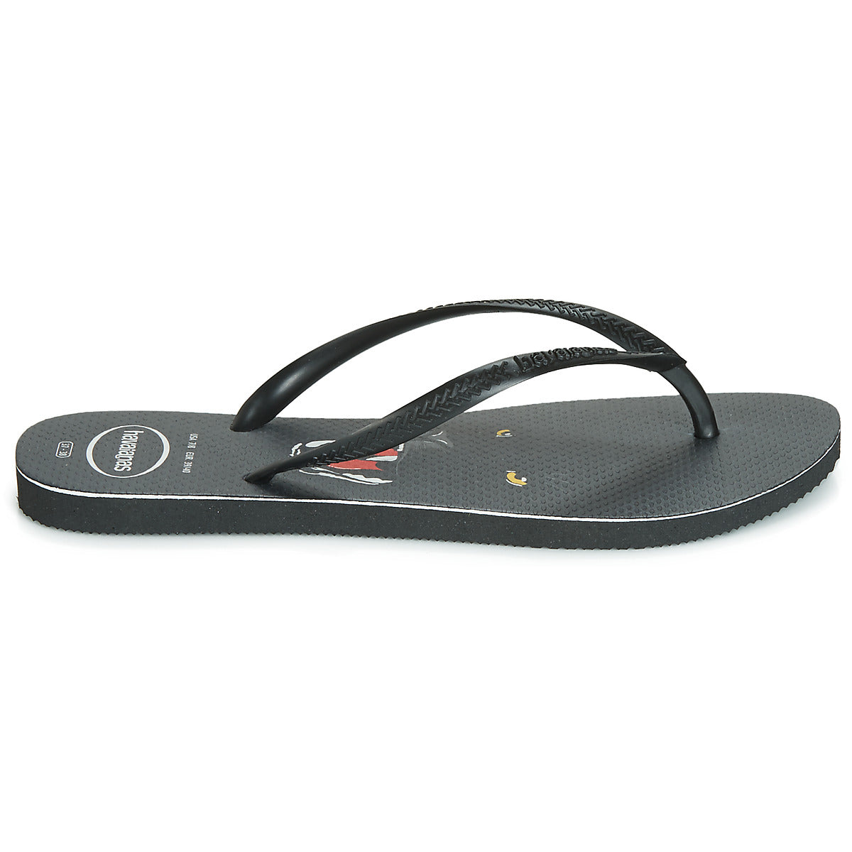 Infradito Donna Havaianas  SLIM ANIMAL PRINT  Nero