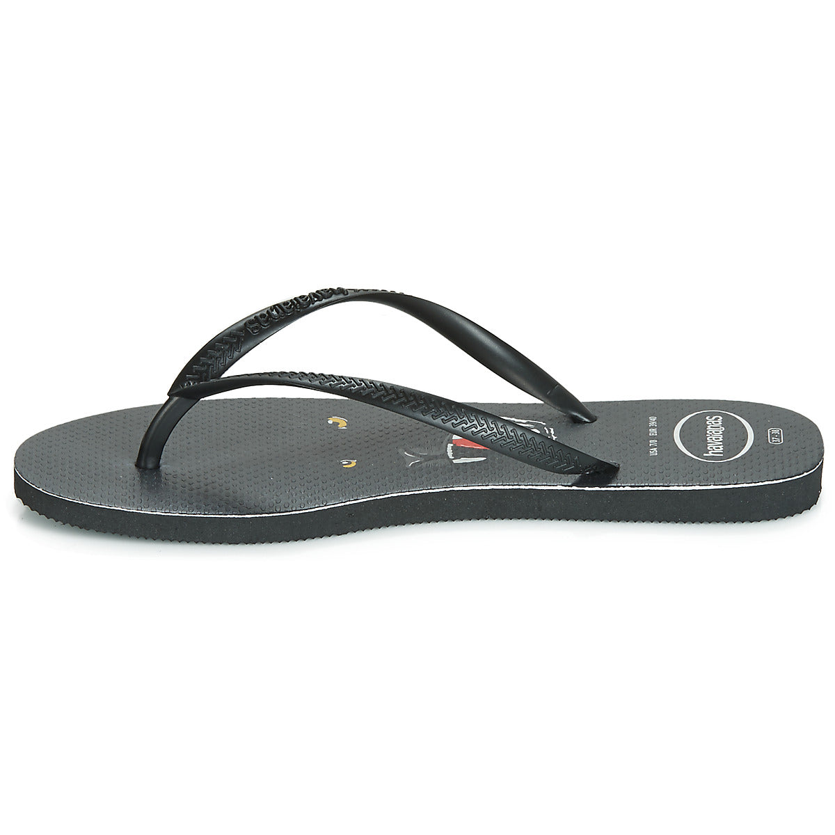 Infradito Donna Havaianas  SLIM ANIMAL PRINT  Nero