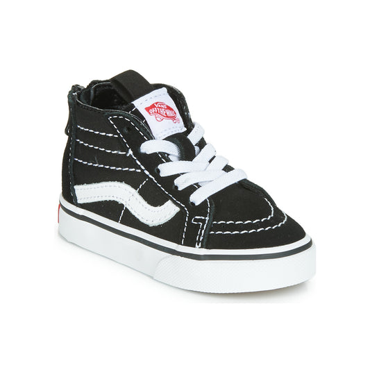 Scarpe bambini ragazza Vans  SK8-HI ZIP  Nero