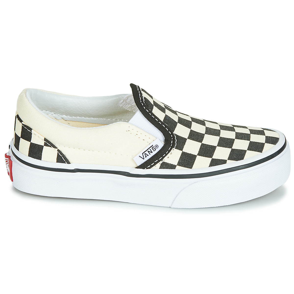 Scarpe bambini ragazza Vans  CLASSIC SLIP-ON  Nero