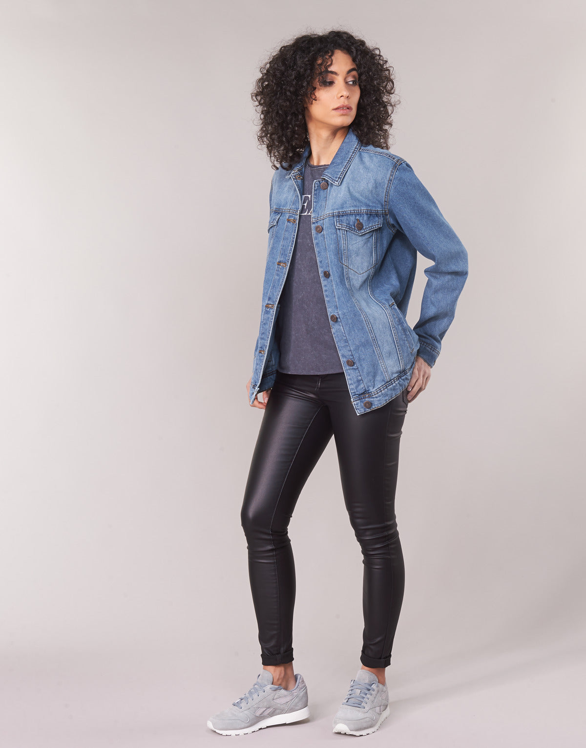 Giacca in jeans Donna Noisy May  NMOLE  Blu