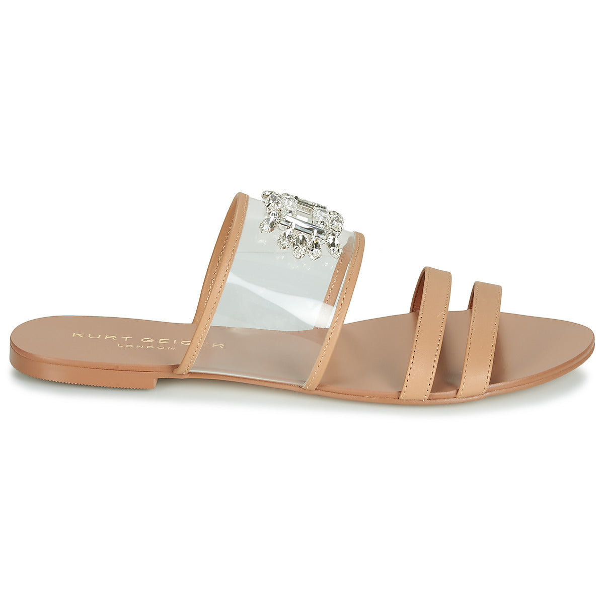 Scarpe Donna KG by Kurt Geiger  PIA VINYL SANDAL  Marrone