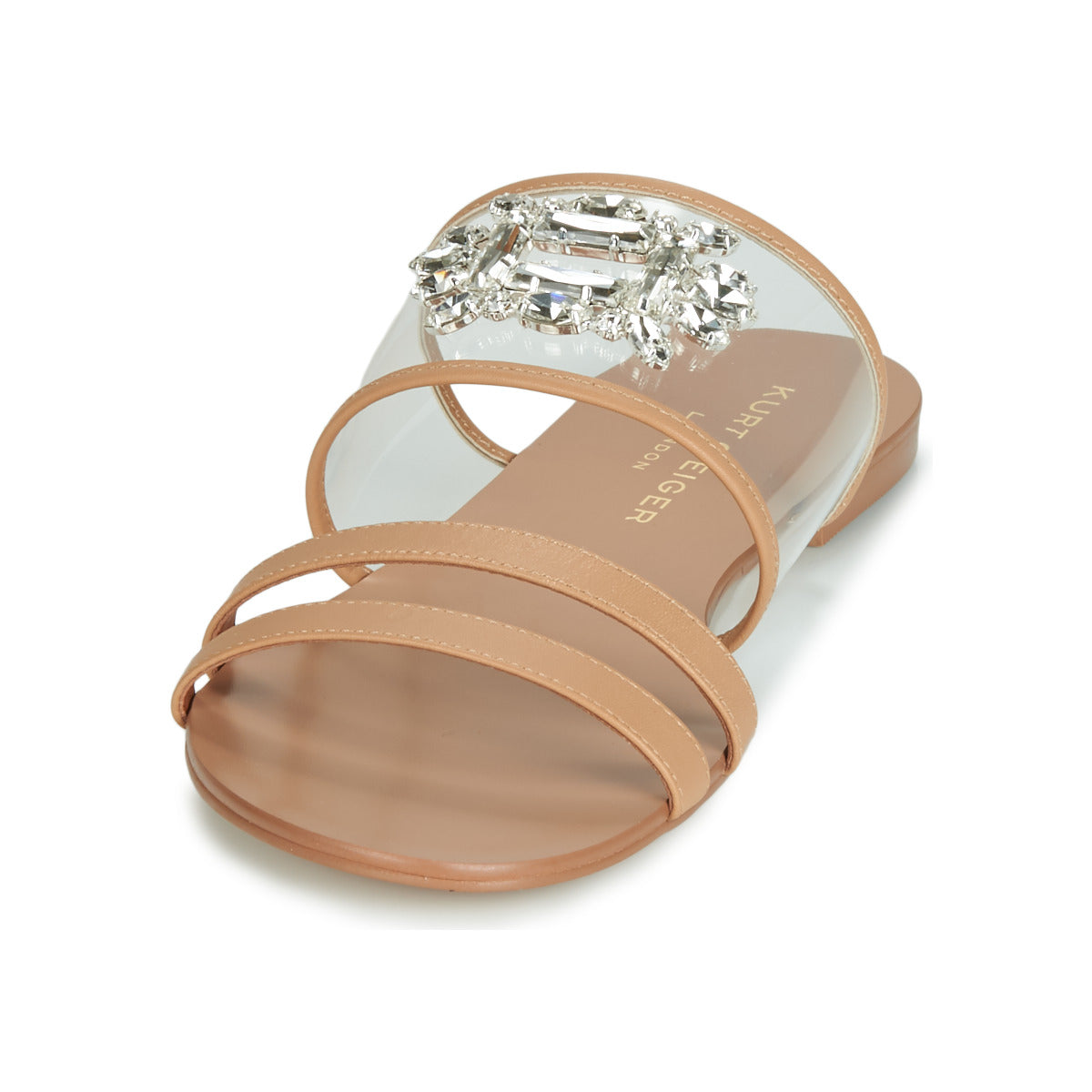 Scarpe Donna KG by Kurt Geiger  PIA VINYL SANDAL  Marrone