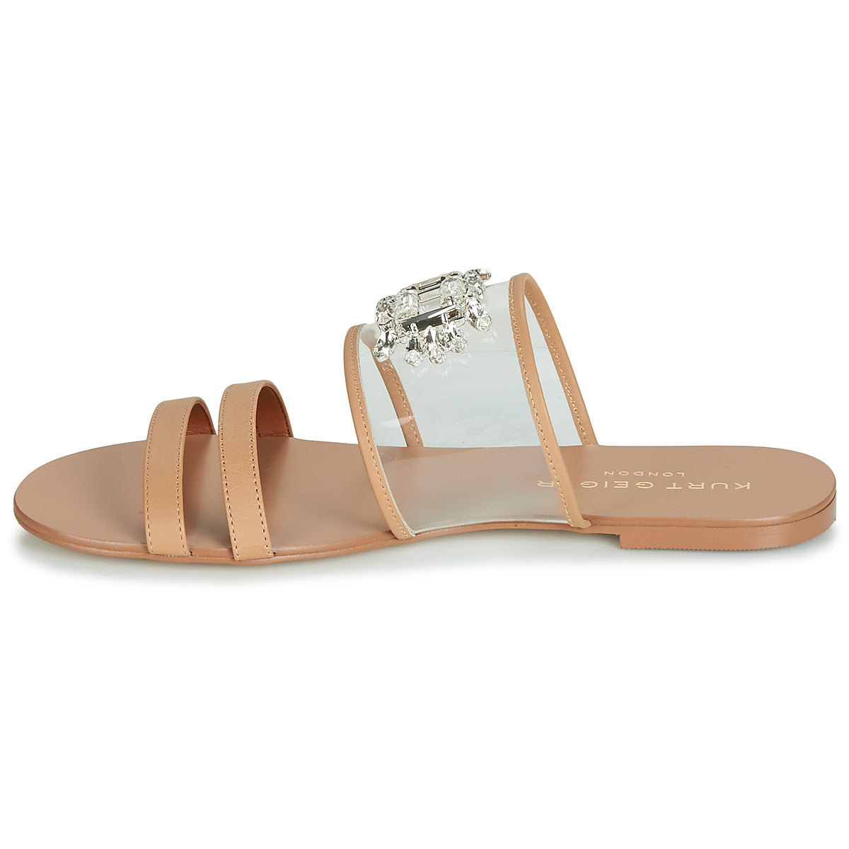 Scarpe Donna KG by Kurt Geiger  PIA VINYL SANDAL  Marrone