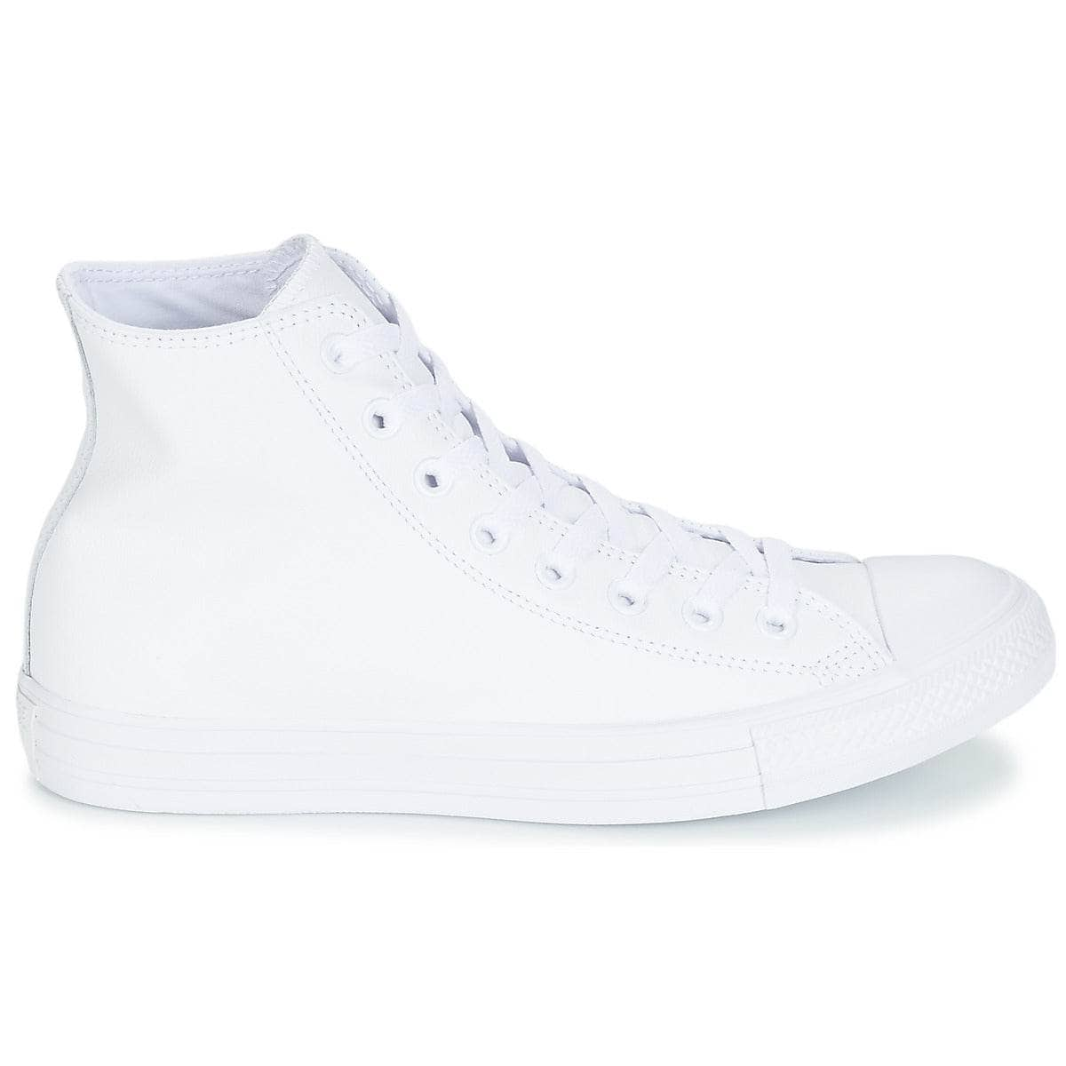 Sneakers alte Donna Converse  ALL STAR MONOCHROME CUIR HI  Bianco