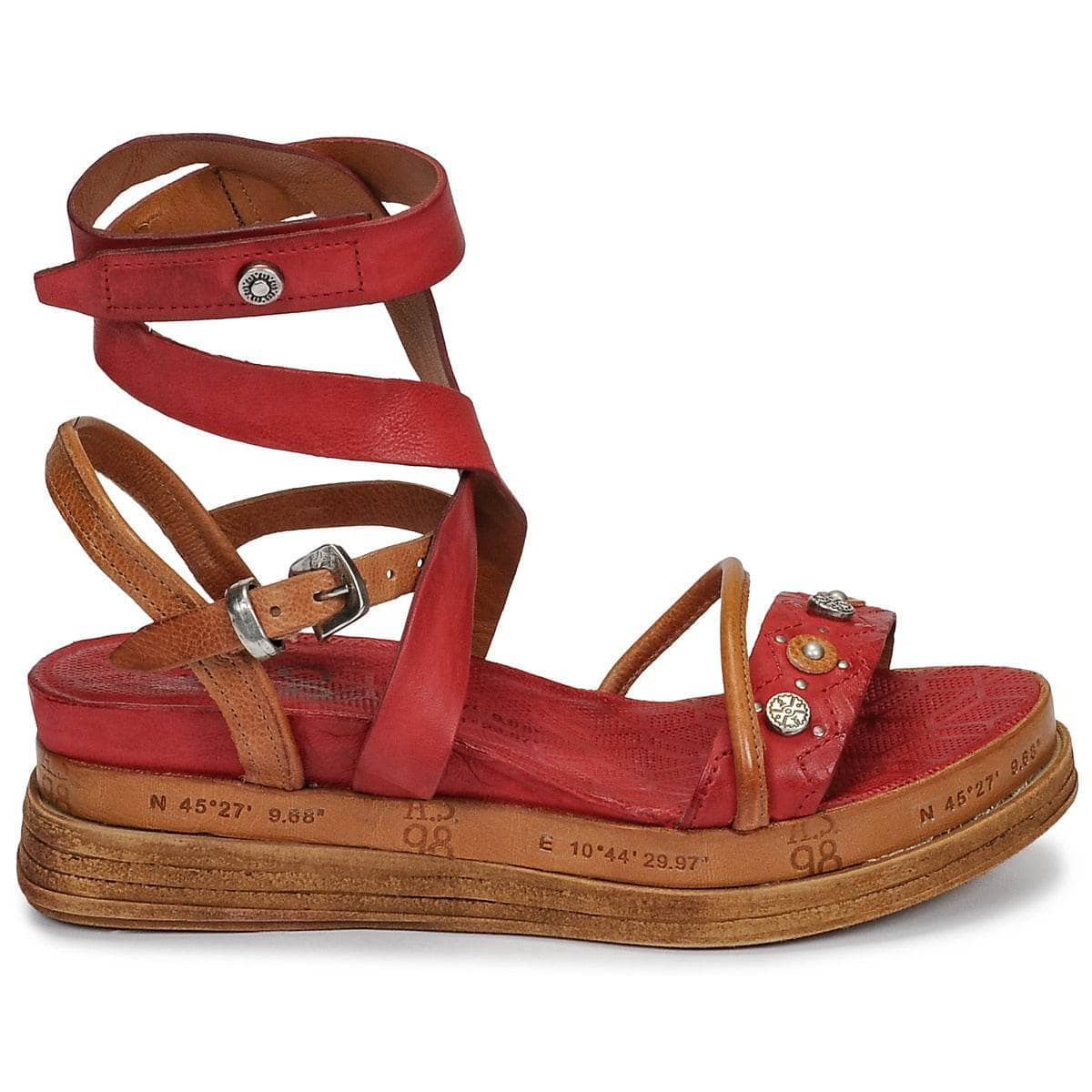 Sandali Donna Airstep / A.S.98  LAGOS  Rosso