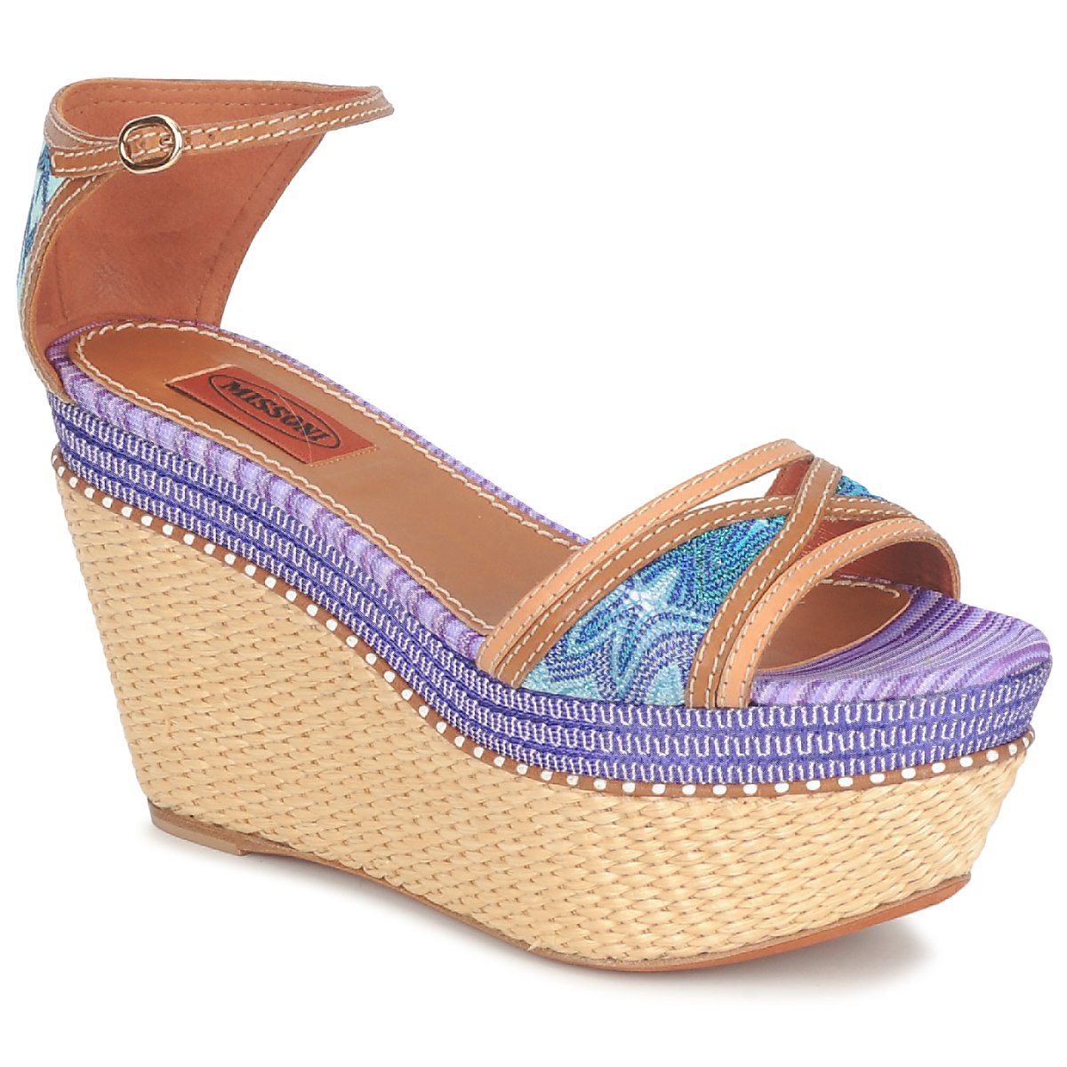 Sandali Donna Missoni  TM26  Blu