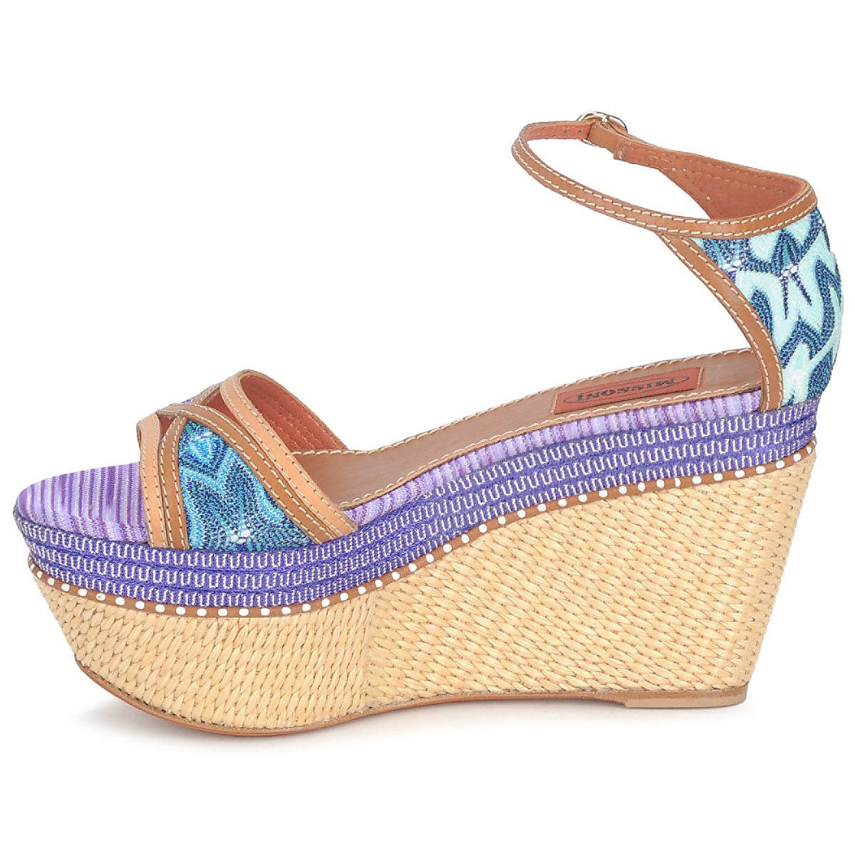 Sandali Donna Missoni  TM26  Blu