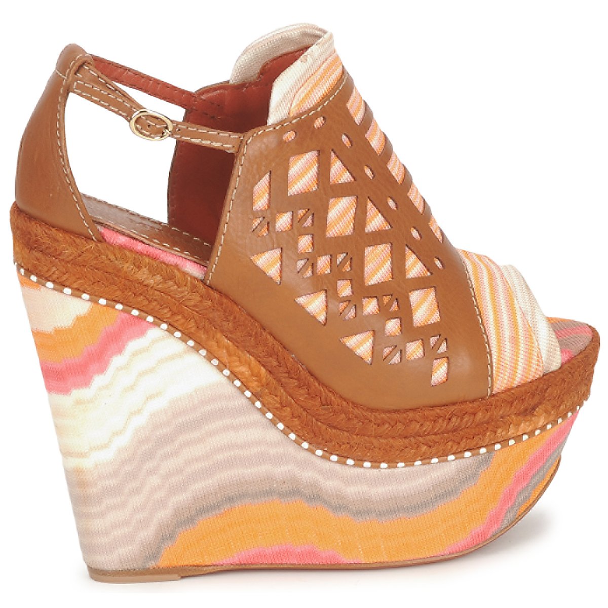 Sandali Donna Missoni  TM22  Marrone