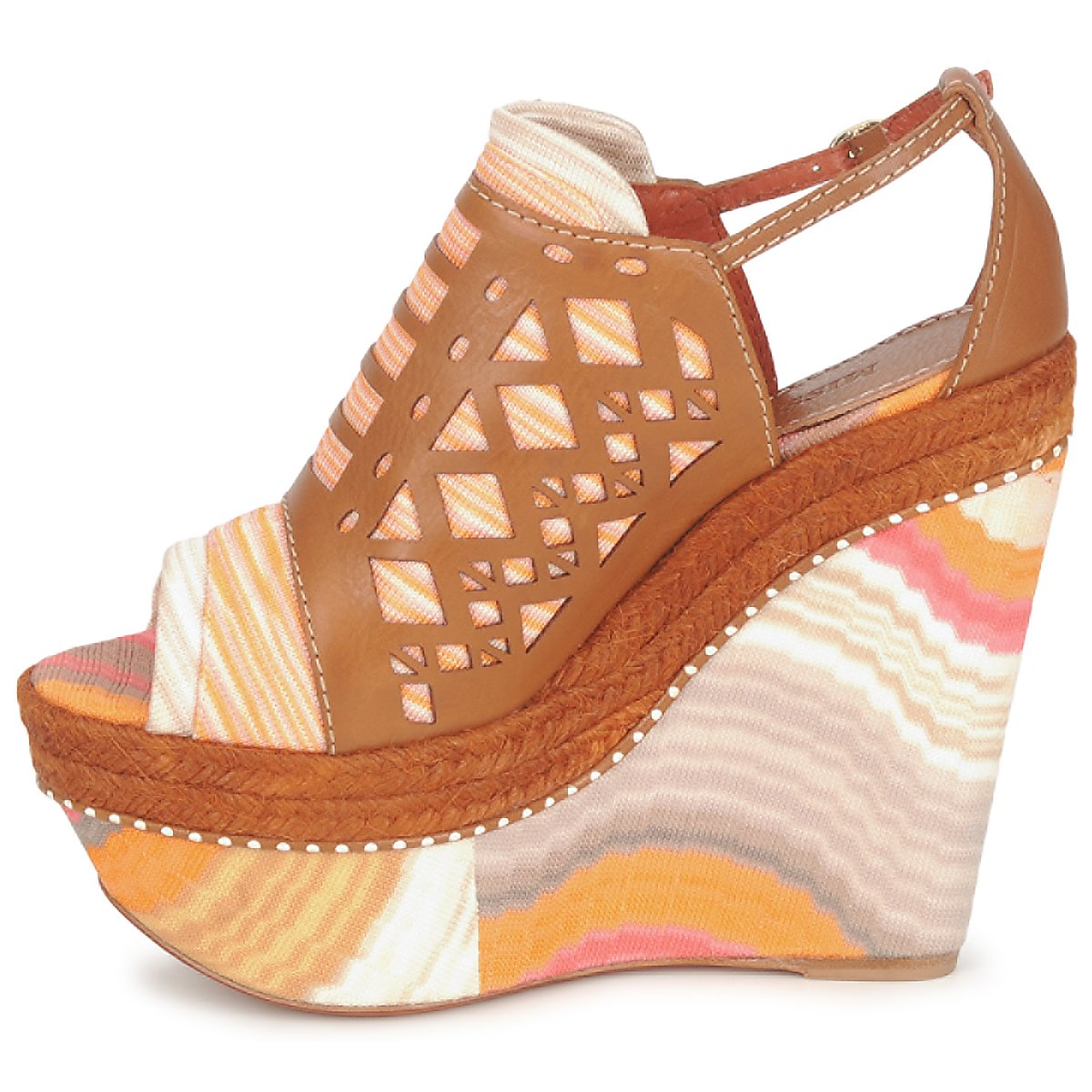 Sandali Donna Missoni  TM22  Marrone