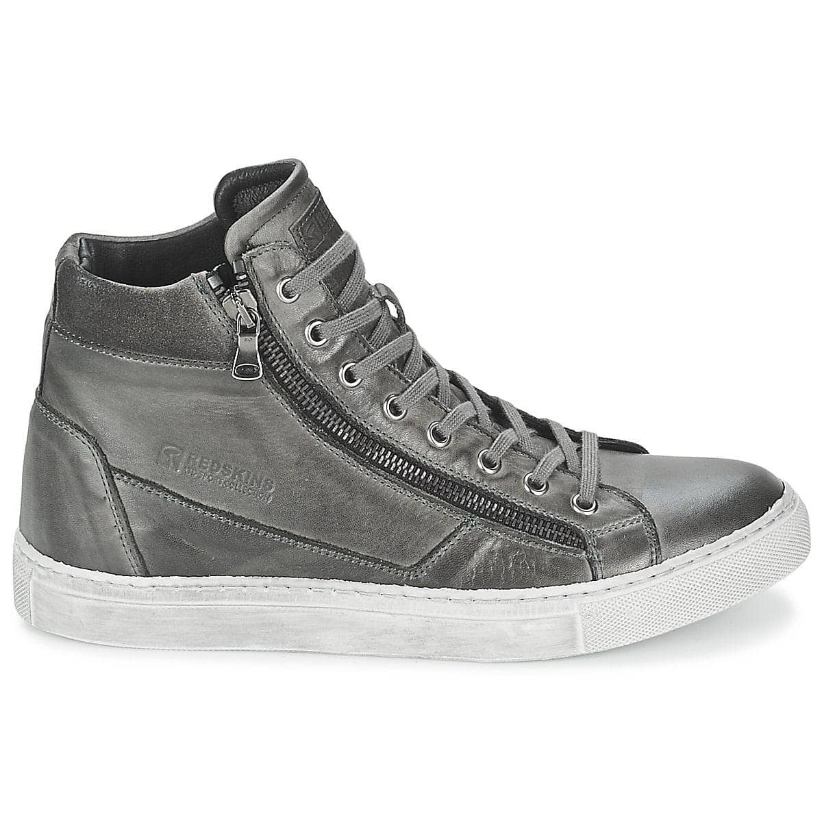 Sneakers alte Uomo Redskins  NERINO  Grigio