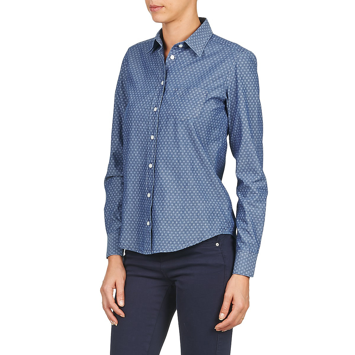 Camicia Donna Gant  EXUNIDE  Blu