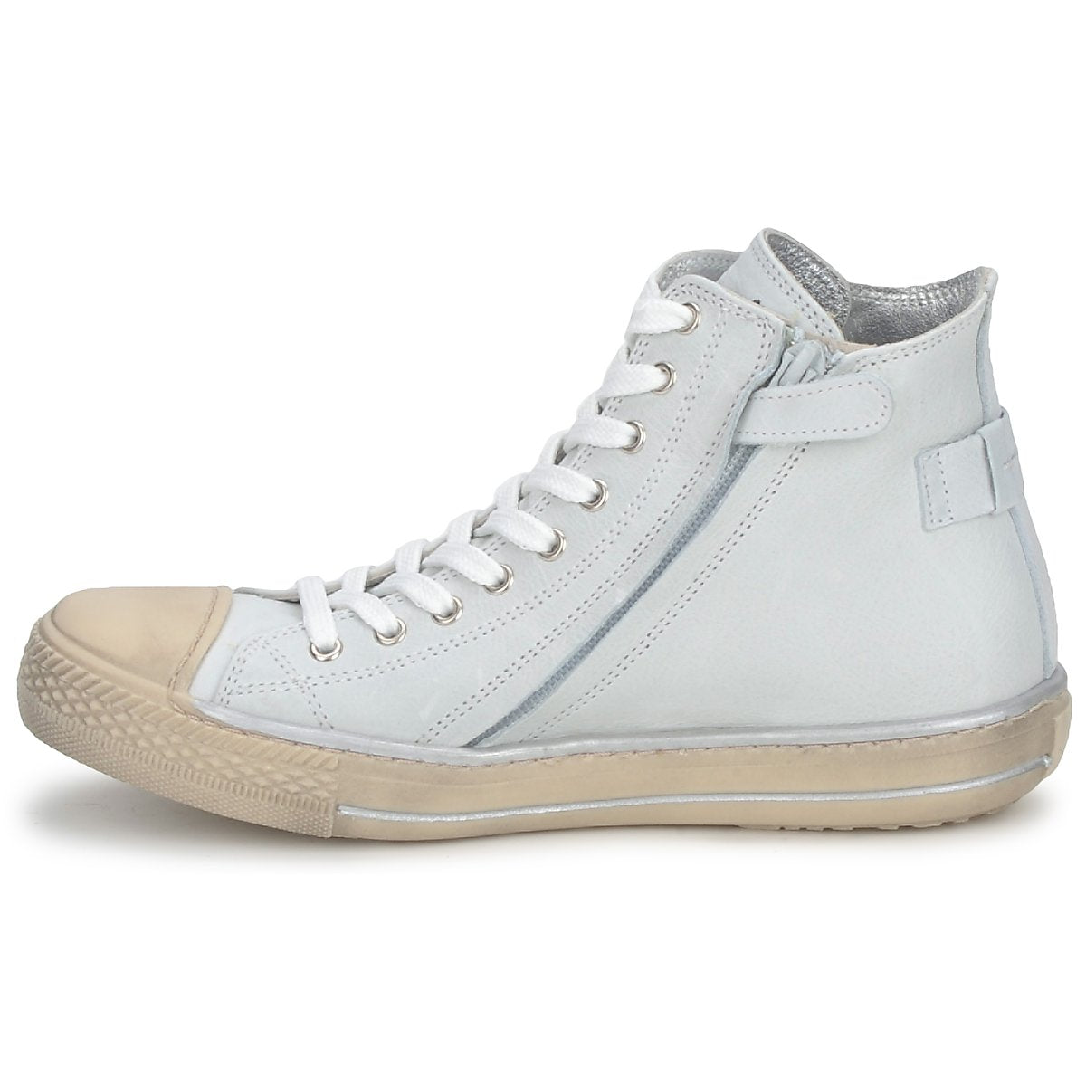 Scarpe bambini ragazzo Hip  LOUGO  Bianco