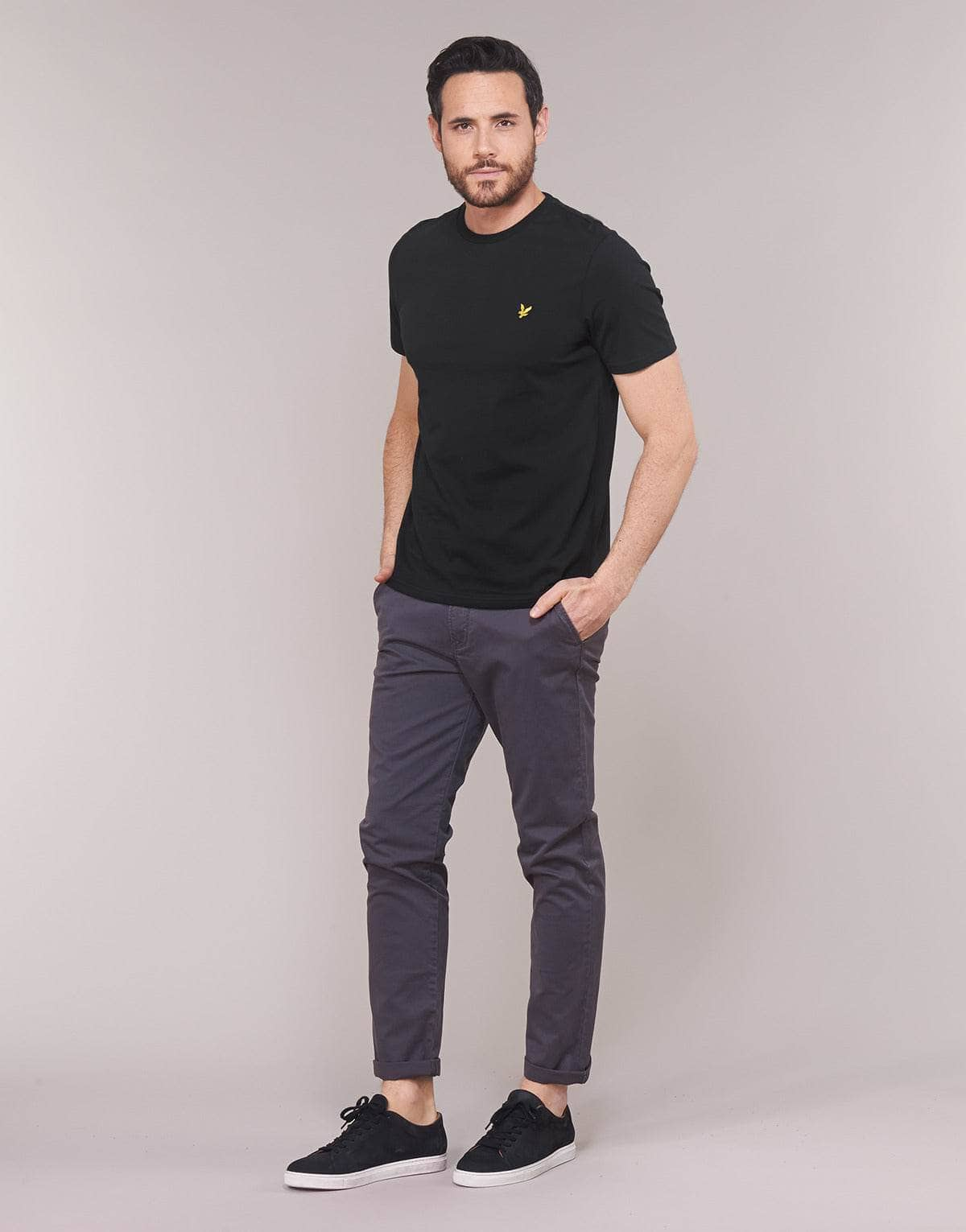 T-shirt Uomo Lyle & Scott  FAFARLIBE  Nero