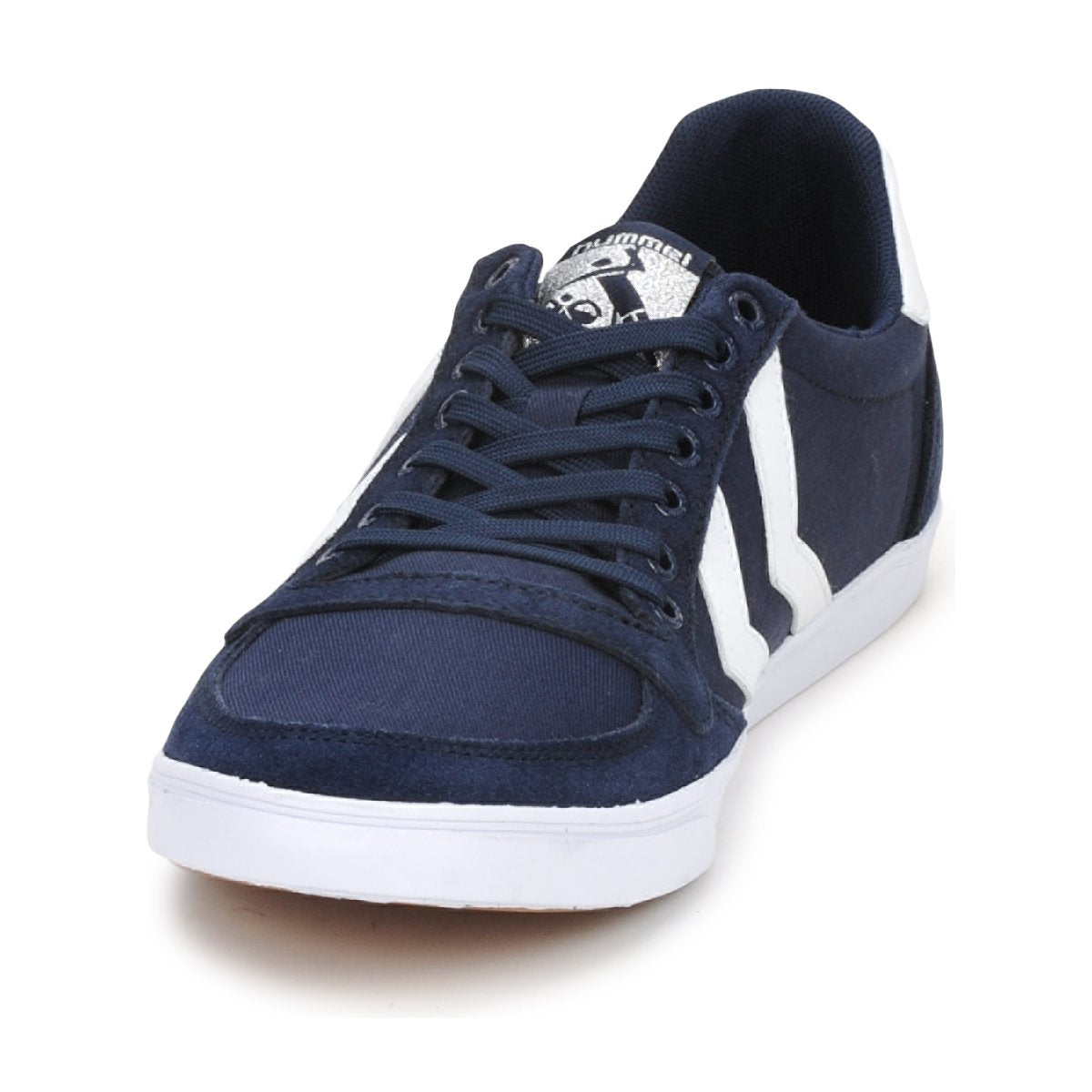 Sneakers Uomo hummel  TEN STAR LOW CANVAS  Blu