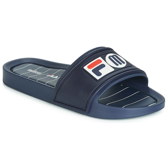 ciabatte Donna Melissa  SLIDE + FILA  Blu