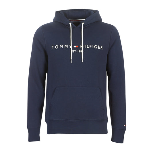 Felpa Uomo Tommy Hilfiger  TOMMY LOGO HOODY  Blu