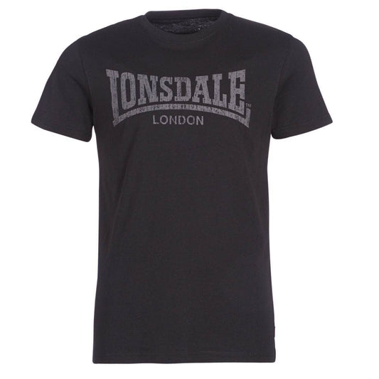 T-shirt Uomo Lonsdale  LOGO KAI  Nero