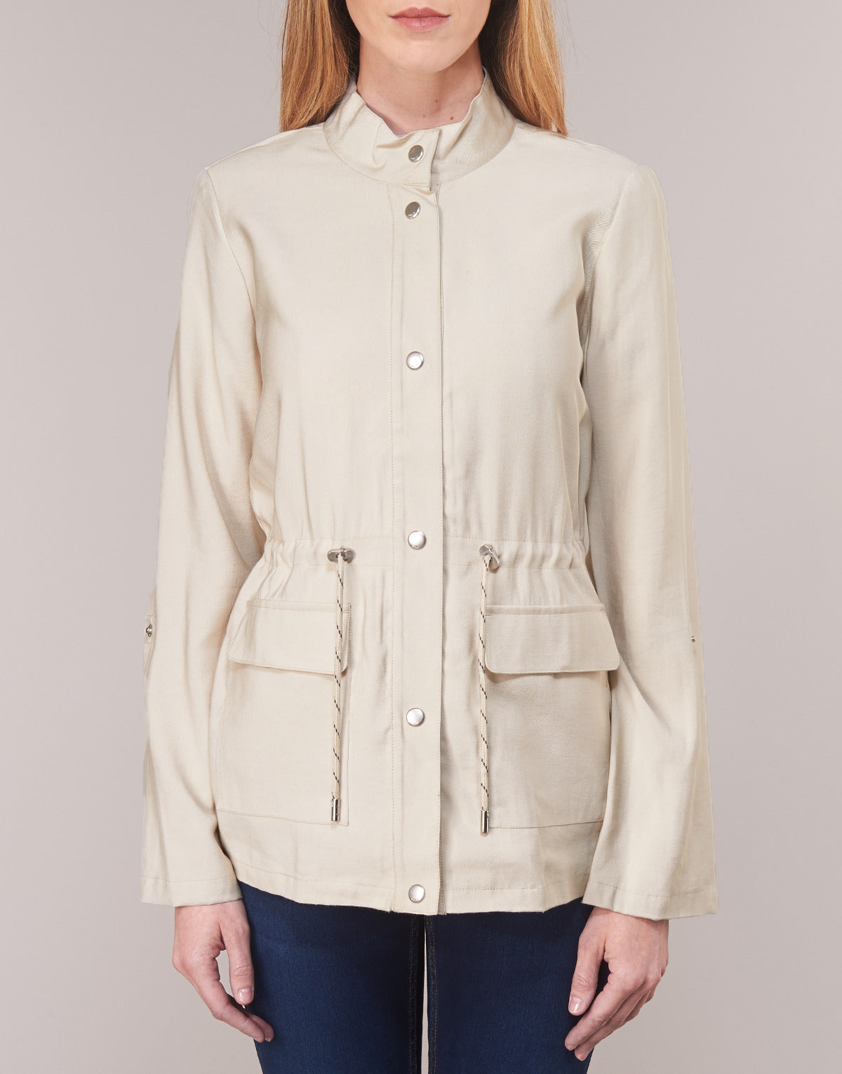 Parka Donna Only  ONLDANIELLE  Beige