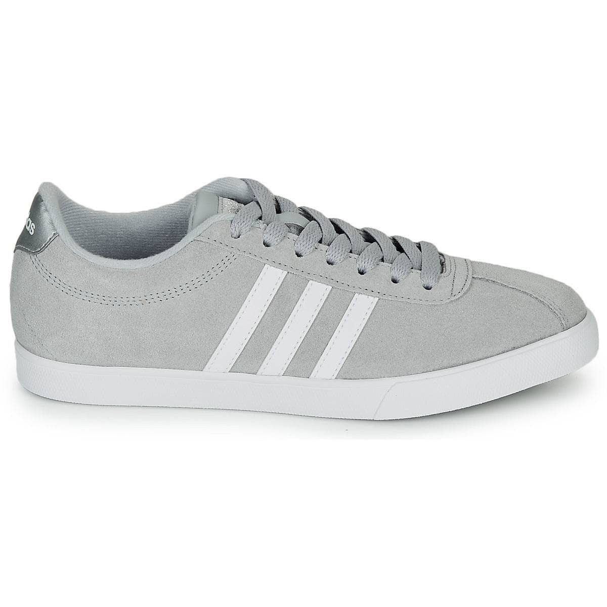 Sneakers basse Donna adidas  COURTSET GRIS