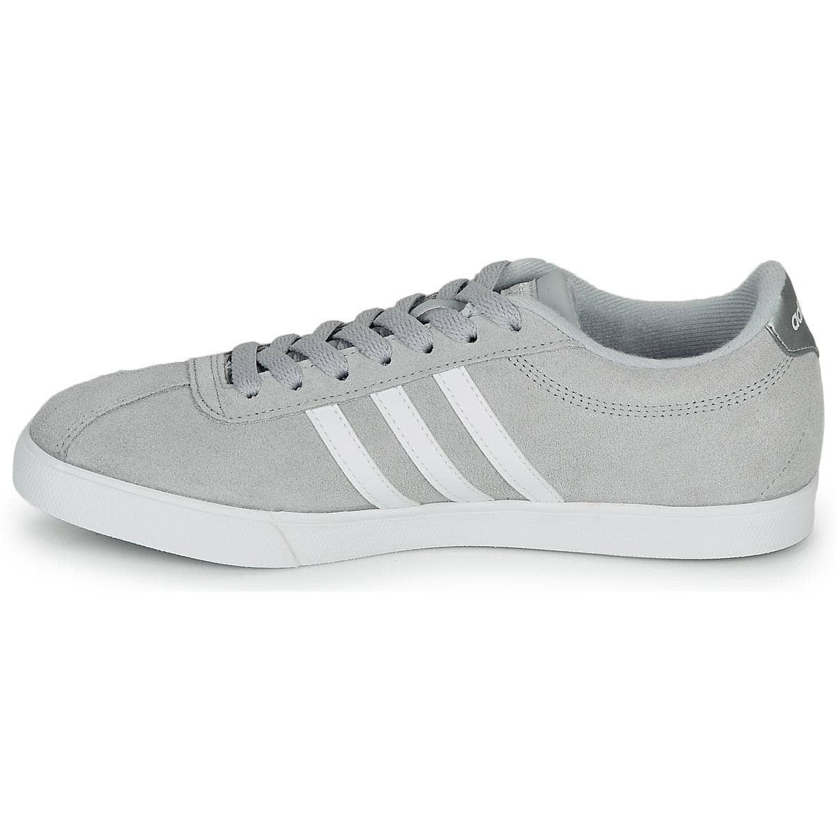 Sneakers basse Donna adidas  COURTSET GRIS