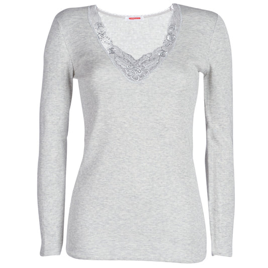 Maglietta intima Donna Damart  FANCY KNIT GRADE 4  Grigio