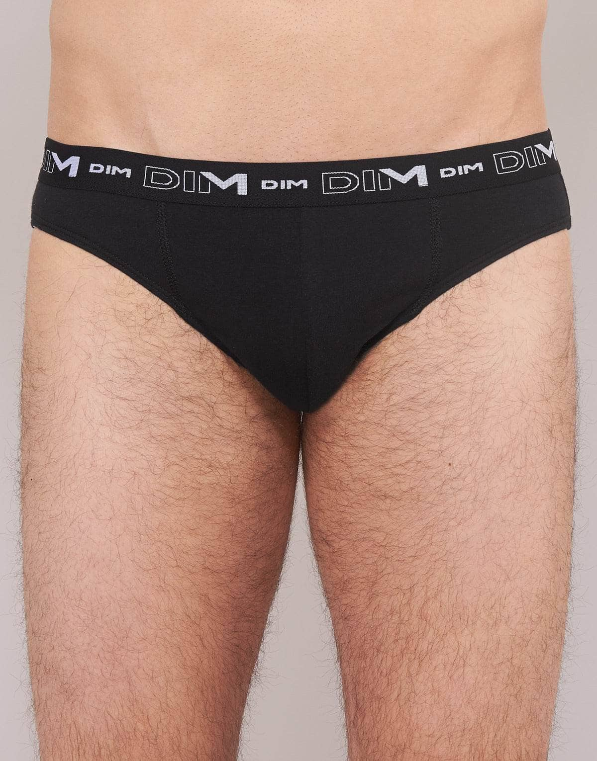 Slip Uomo DIM  COTON STRETCH X3  Nero