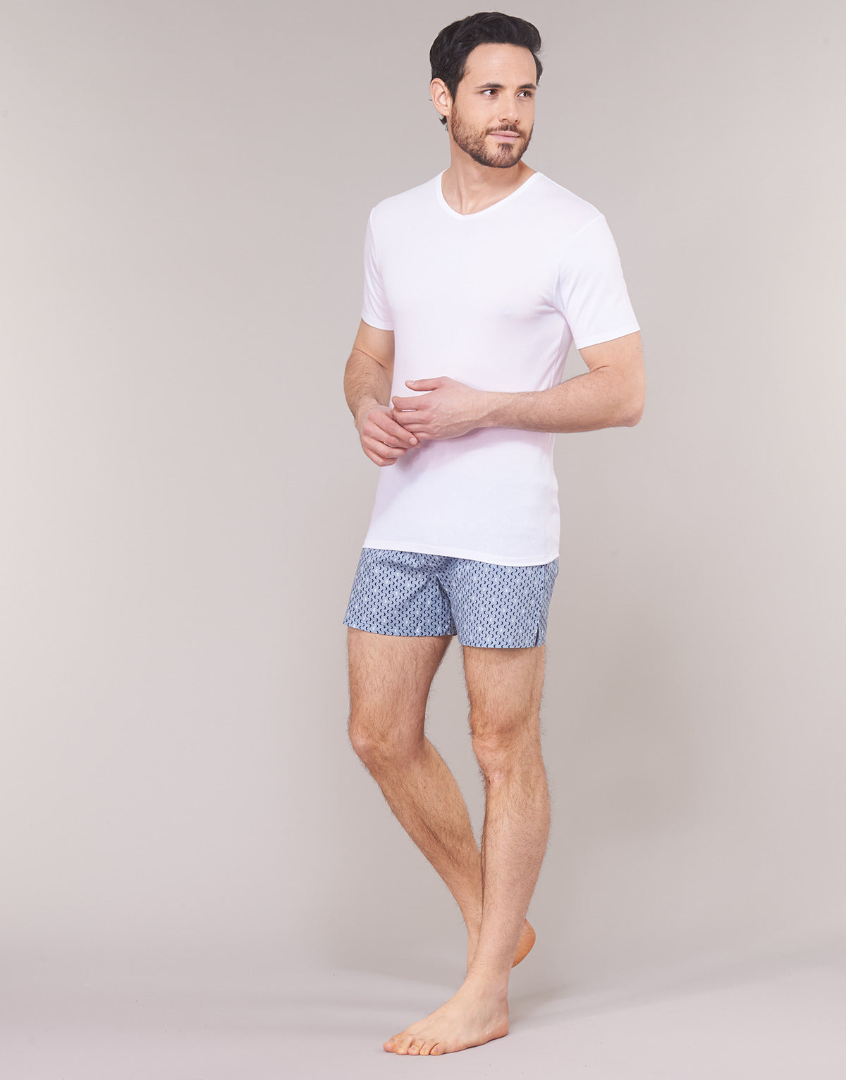 Maglietta intima Uomo DIM  X-TEMP TOPS X 2  Bianco