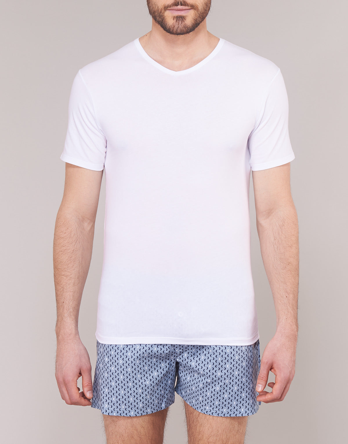 Maglietta intima Uomo DIM  X-TEMP TOPS X 2  Bianco