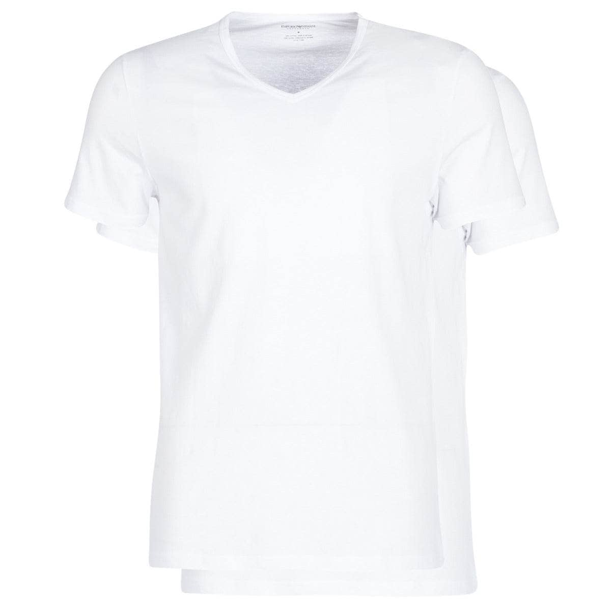 T-shirt Uomo Emporio Armani  CC722-PACK DE 2  Bianco