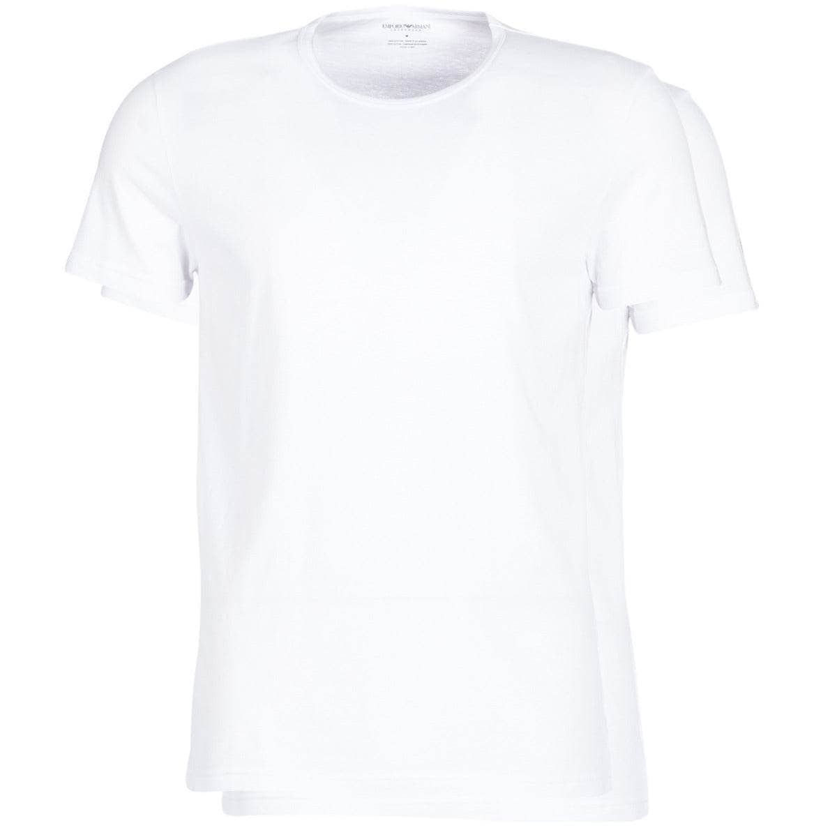 T-shirt Uomo Emporio Armani  CC722-PACK DE 2  Bianco