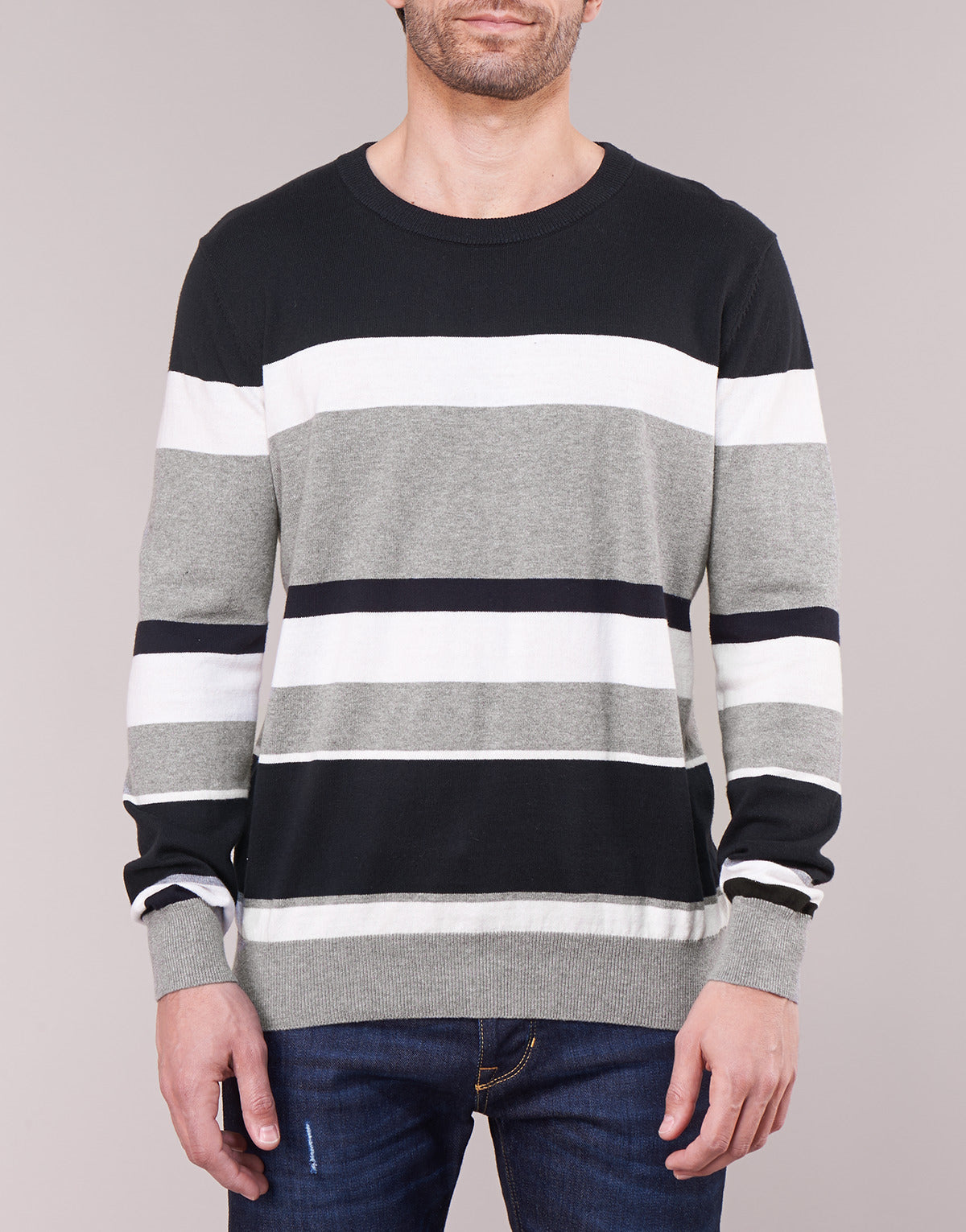 Maglione Uomo Casual Attitude  LORISS  Nero